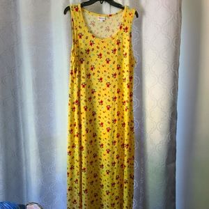 Lularoe Dani XL Sleeveless Silky Maxi Dress